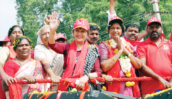 brinda karat election campaign