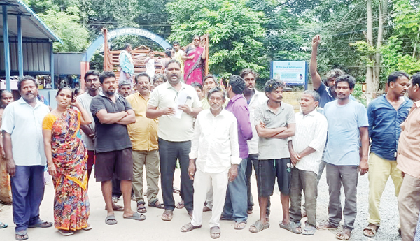 protest for burial grounds