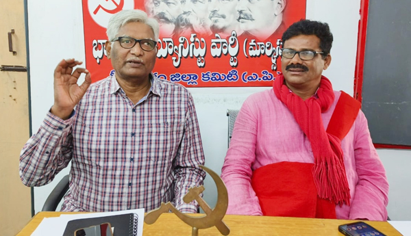 cpm demand srikakulam as droght mandal